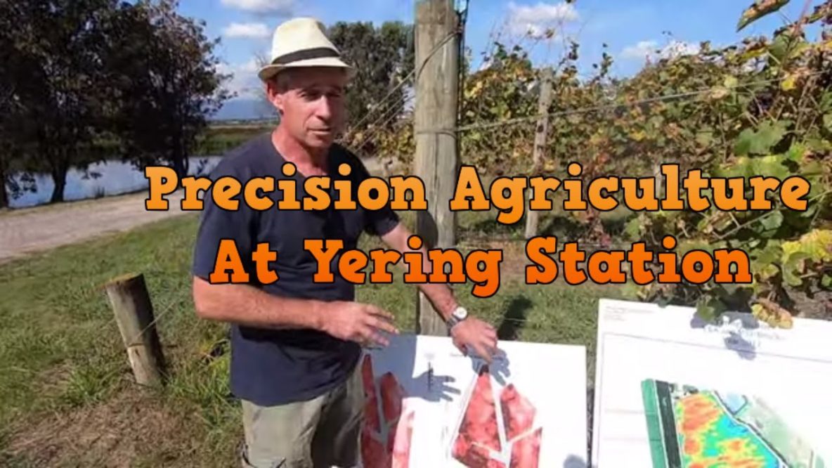 Image for over the fence at yering: precision agriculture, ndvi, ground scanning radar making better wine