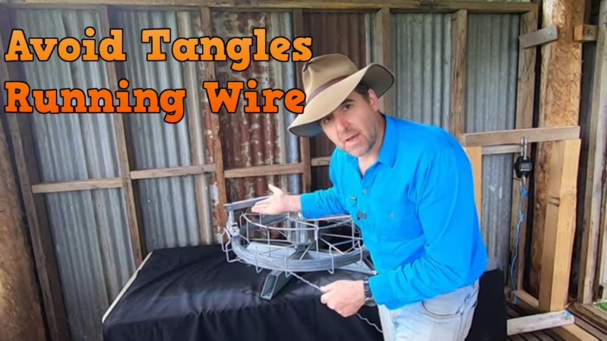 Image for how to avoid tangled wire on your spinner with these simple tips