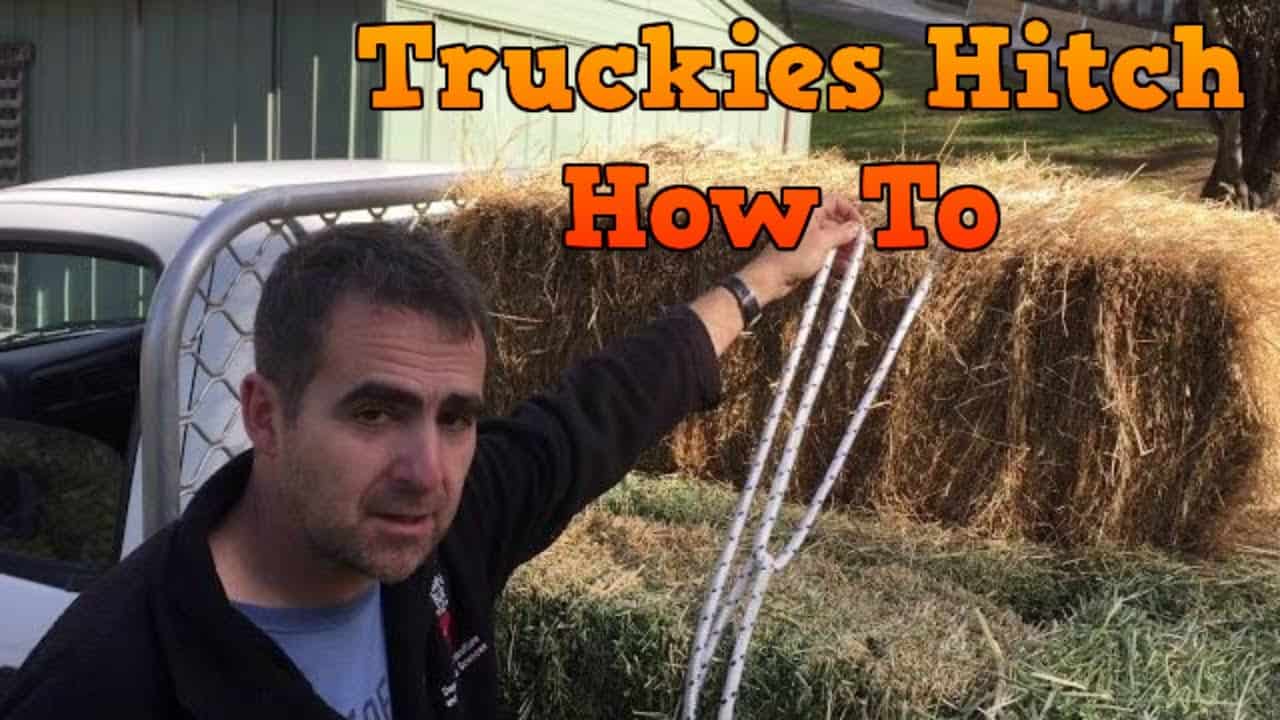 How To Tie The Truckies (Truckers) Hitch 3 Different Ways. Hitches To ...