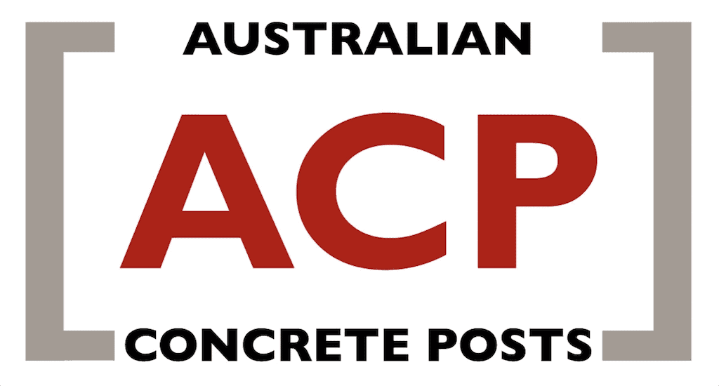 Australian concrete posts Logo
