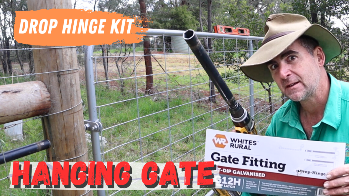 Hanging a gate easily and accurately